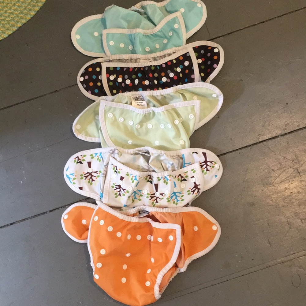 Cloth diaper covers
